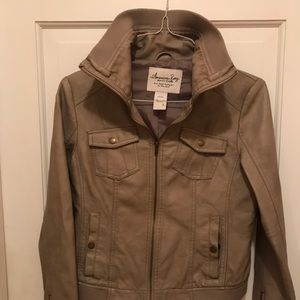 American Rag Faux leather jacket